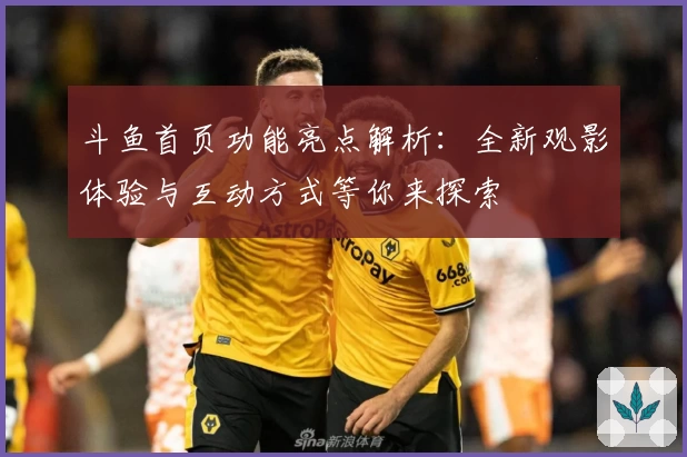 斗鱼首页功能亮点解析：全新观影体验与互动方式等你来探索